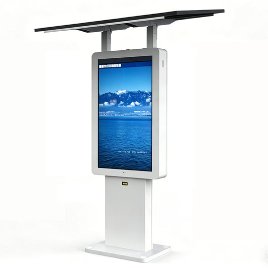 55 Inch Floor Standing Solar Digital Signage Outdoor LCD Advertising Machine Smart City Kiosk