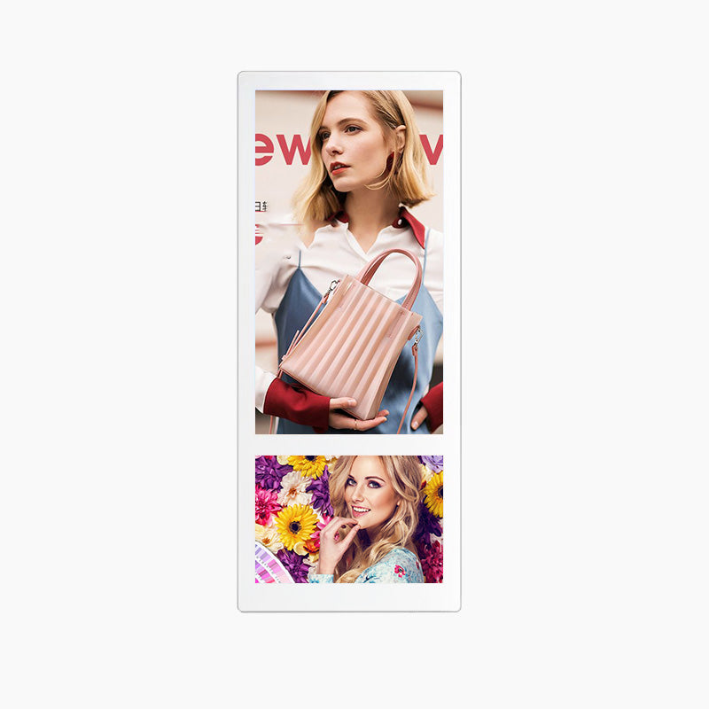 18.5" + 10.1" Elevator Advertising Player Wall Hanging Ad Media Player Public LCD Ad Display Screen