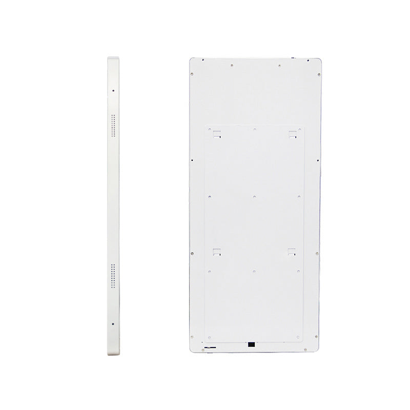 27'' + 15.6'' Split-Screen Display Ultra Wide View Angle Android Elevator Digital Signage Screen For Passenger