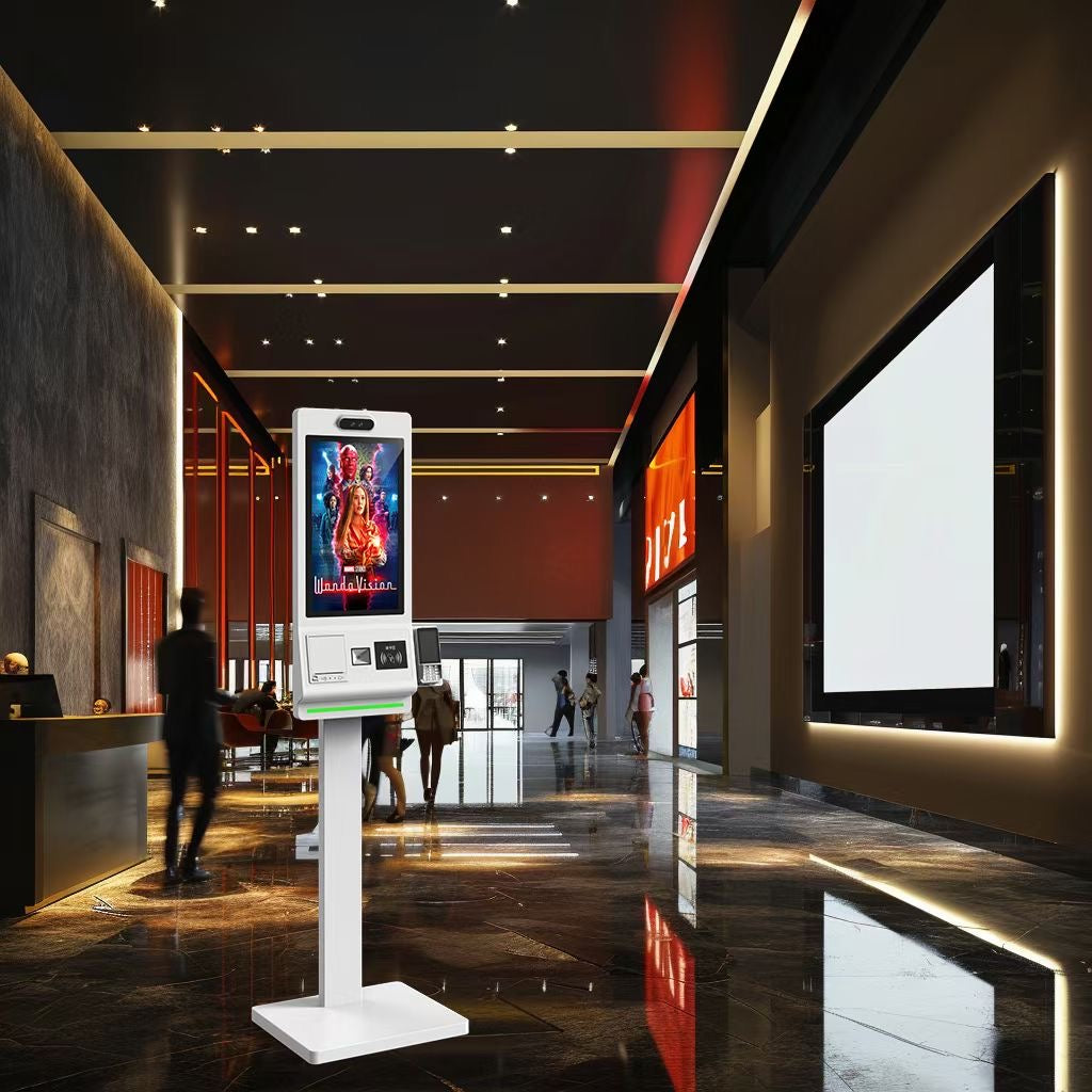 23.6 inch Self Payment Kiosk Machine Self Service Payment Order Kiosk For Restaurant