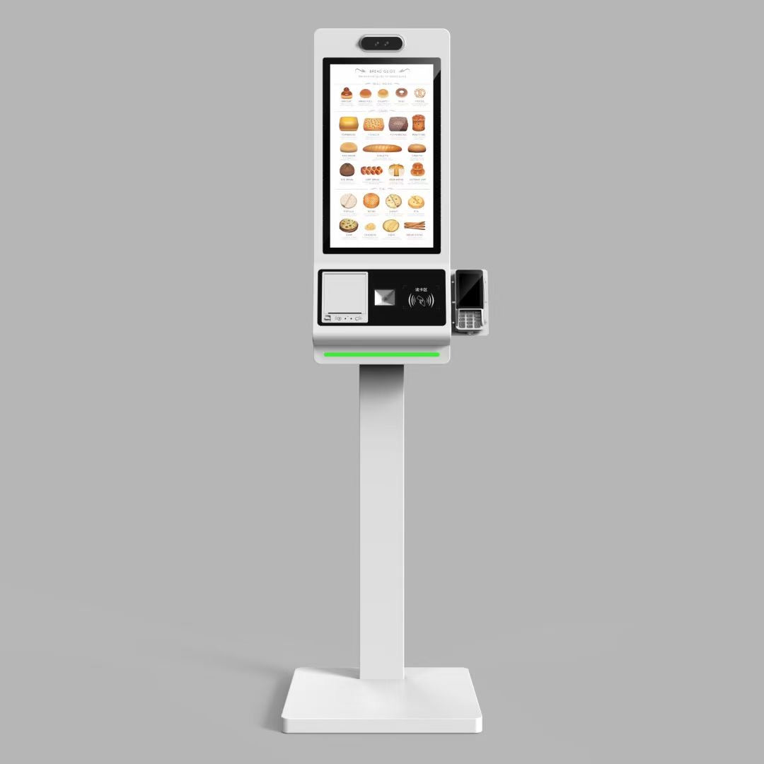 23.6 inch Self Payment Kiosk Machine Self Service Payment Order Kiosk For Restaurant