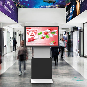 49 Inch Display Shopping Mall Rotating LCD Screen Monitor Full HD LCD Media Player Video Ad Digital Signage and Displays