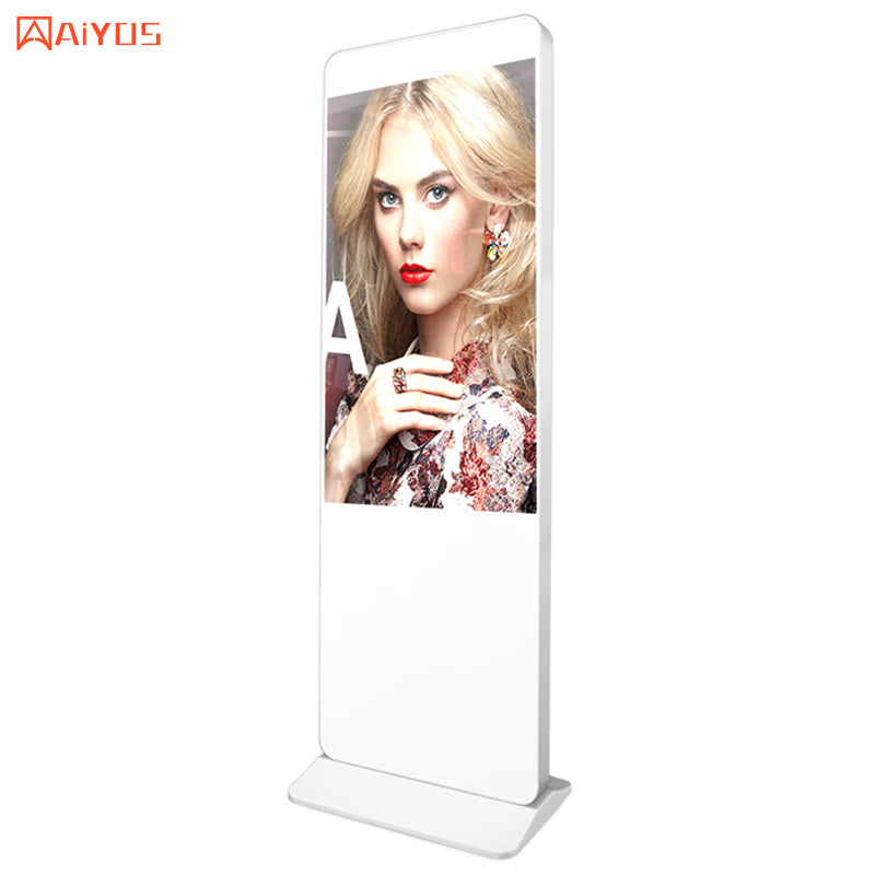 55 inch indoor ultra-narrow bezel digital signage kiosk android wifi lcd advertising players