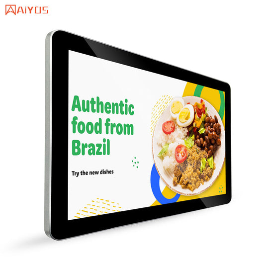 14 Inch Indoor Digital Signage Wall Mount Advertising Screen Display for Retail Shop touch screen Advertising Display Screens