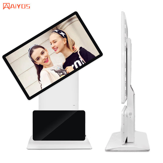 49 Inch Display Shopping Mall Rotating LCD Screen Monitor Full HD LCD Media Player Video Ad Digital Signage and Displays