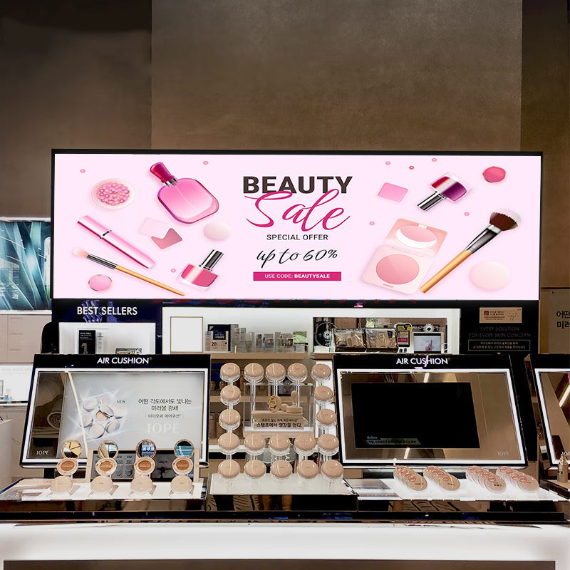 48" Inch Multi-hot Outdoor Digital Electronic Display Screen Video Picture Advertising Intelligent Stretched Bar LCD Display