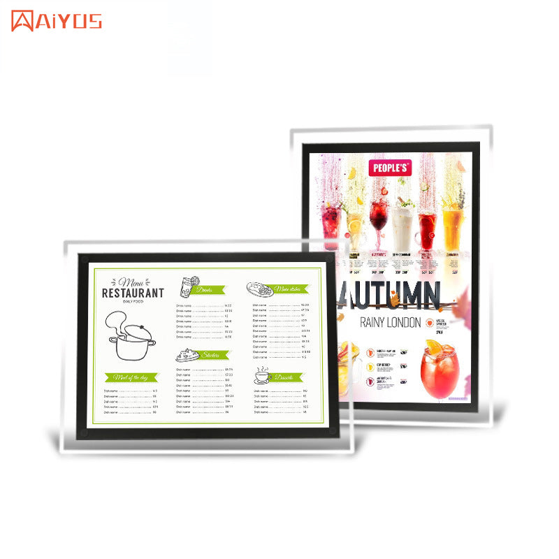 13.3 Inch High Brightness Monitors Hanging Advertising Digital Signage Facing Window Lcd Screen Display