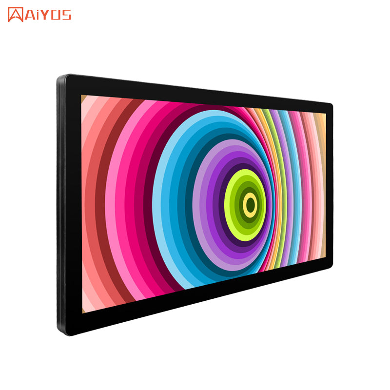 21.5 inch Fast Food restaurant wall mount digital signage lcd advertising display screen digital menu board
