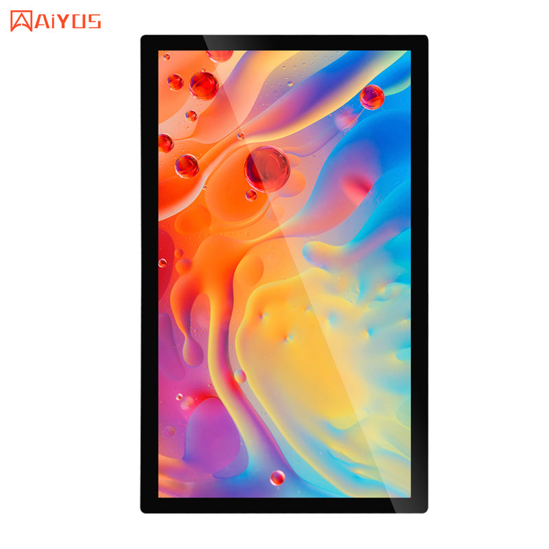 15.6 Inch All in One Table Smart Door Digital Signage Wall Mounted Advertising Board for Meeting Room/Elevator