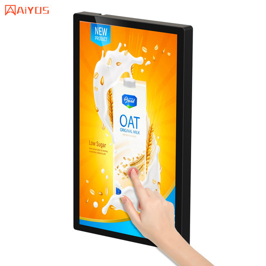 21.5 Inch Thin Design Indoor Wall Mount Smart Door Digital Signage Android 11 RK3566 LCD digital advertising display screen