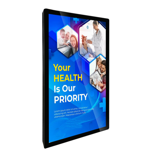 15.6 Inch All in One Table Smart Door Digital Signage Wall Mounted Advertising Board for Meeting Room/Elevator