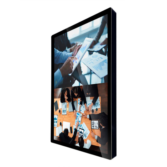 13.3 Inch Narrow Bezel 18.5 mm Smart Wall Mounted Advertising Signage for Elevator/Door/Shopping mall/Grocery store/Chain-store