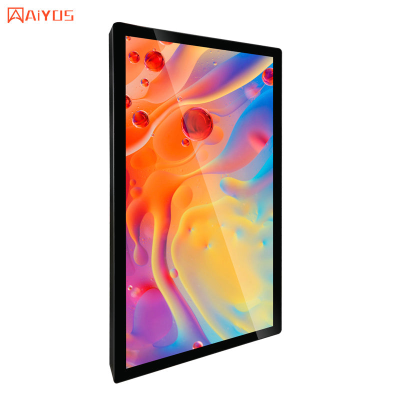10.1 Inch Meeting Room Tablet Android All in One Digital Signage and Display with NFC Card Reader and LED light on two sides desktop table