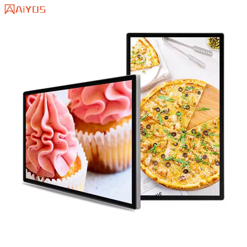 85 inch Wall Mounted LCD Advertising Display Touch Screen Hanging Display LCD Screens Digital Signage