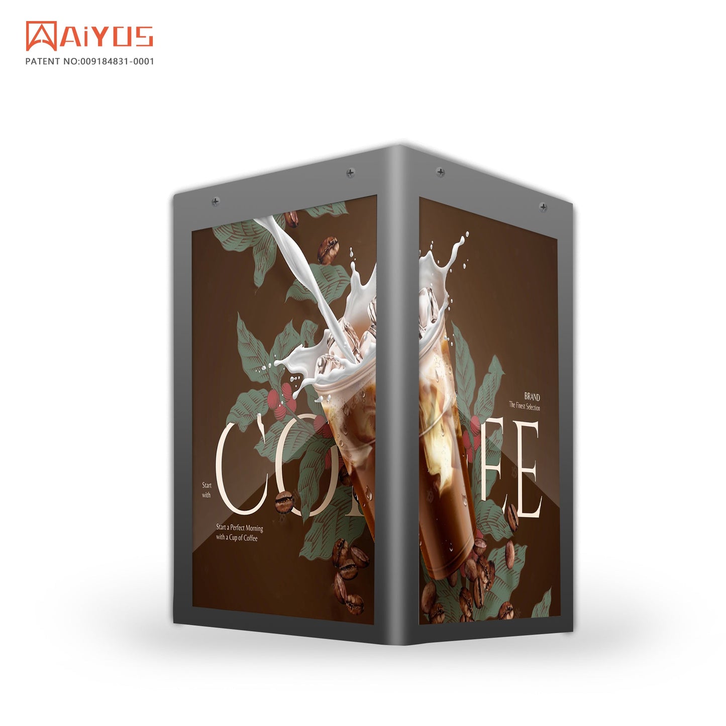3D Display Cube 4 Sides The Latest Arrival HD Cube Screen Android Digital Signage LCD Wall-Mount Displays