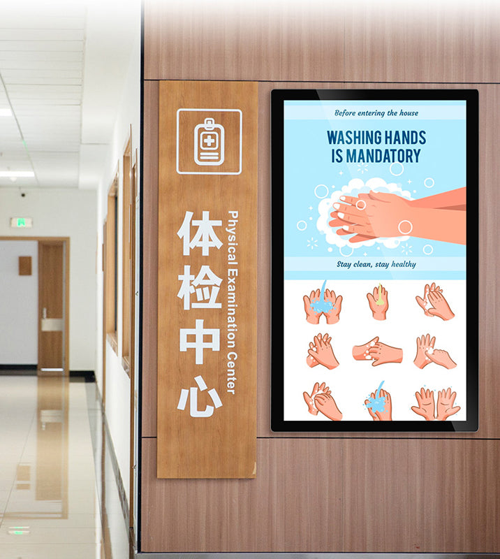 10.1 Inch Meeting Room Tablet Android All in One Digital Signage and Display with NFC Card Reader and LED light on two sides desktop table